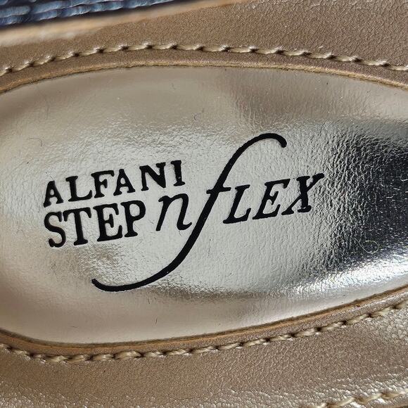 ALFANI STEP N FLEX NAVY BLUE WOMEN’S SHOES – SIZE 8.5 (STYLE F0115) - Picture 8 of 11